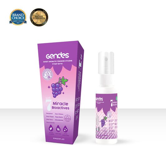 Gendes Sweet Aromatic Feminine Care with Grape 7 Miracle Bioactives 23 ml