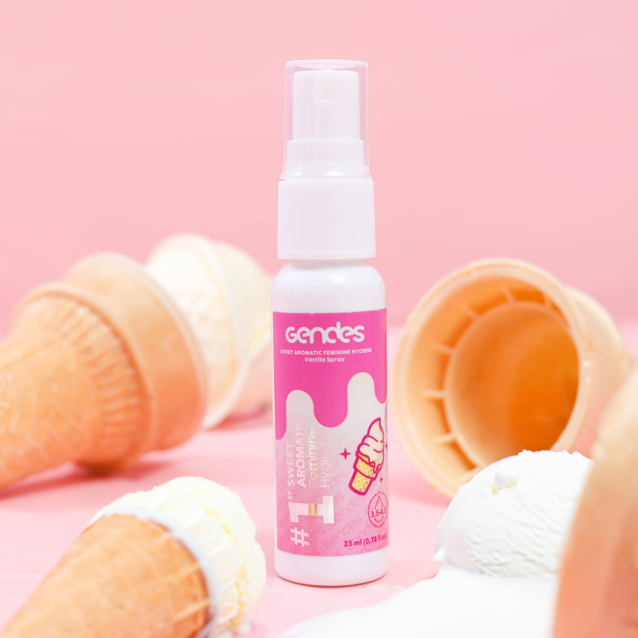 Bundling Gendes Feminine Wash Foam Vanilla dan Sweet Feminine Care Spray
