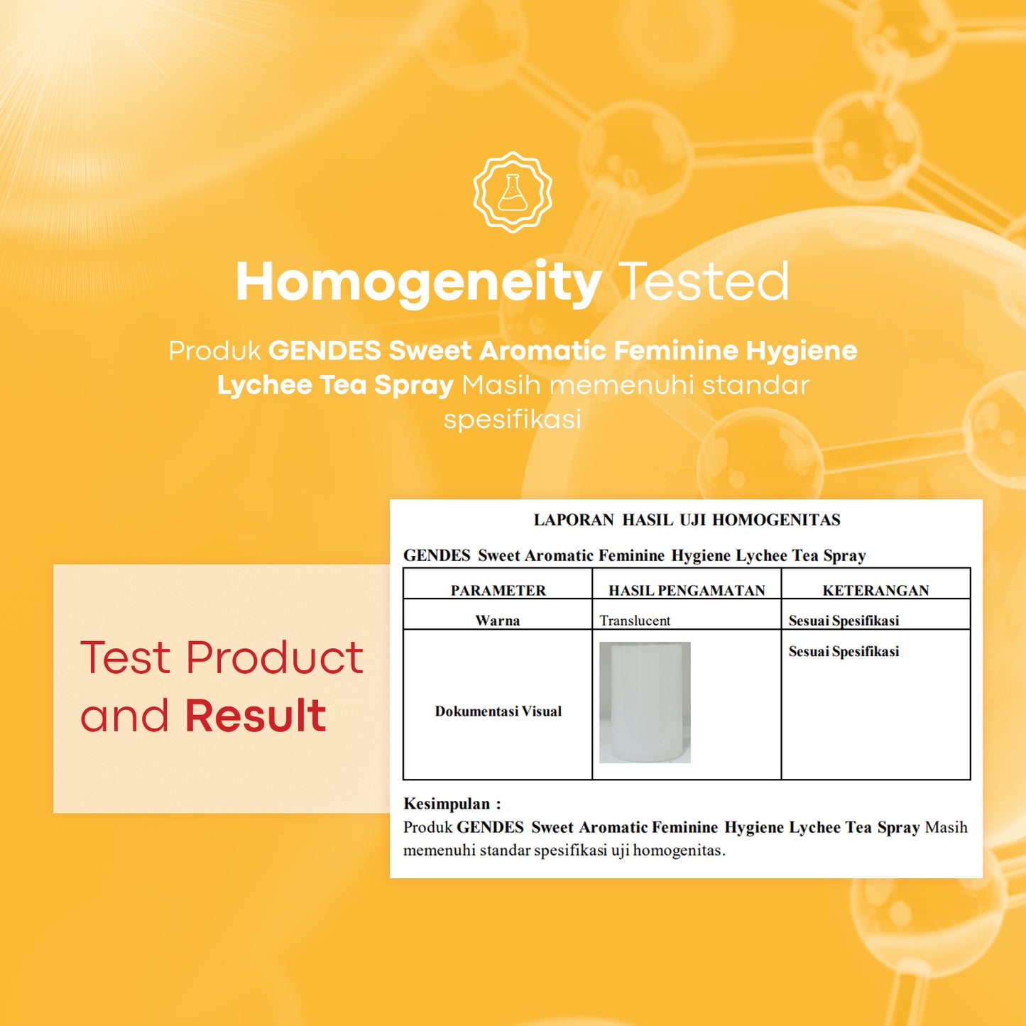 New Launching Gendes Feminine Hygiene Spray with Lychee Tea 7 Miracle Bioactives 23 ml