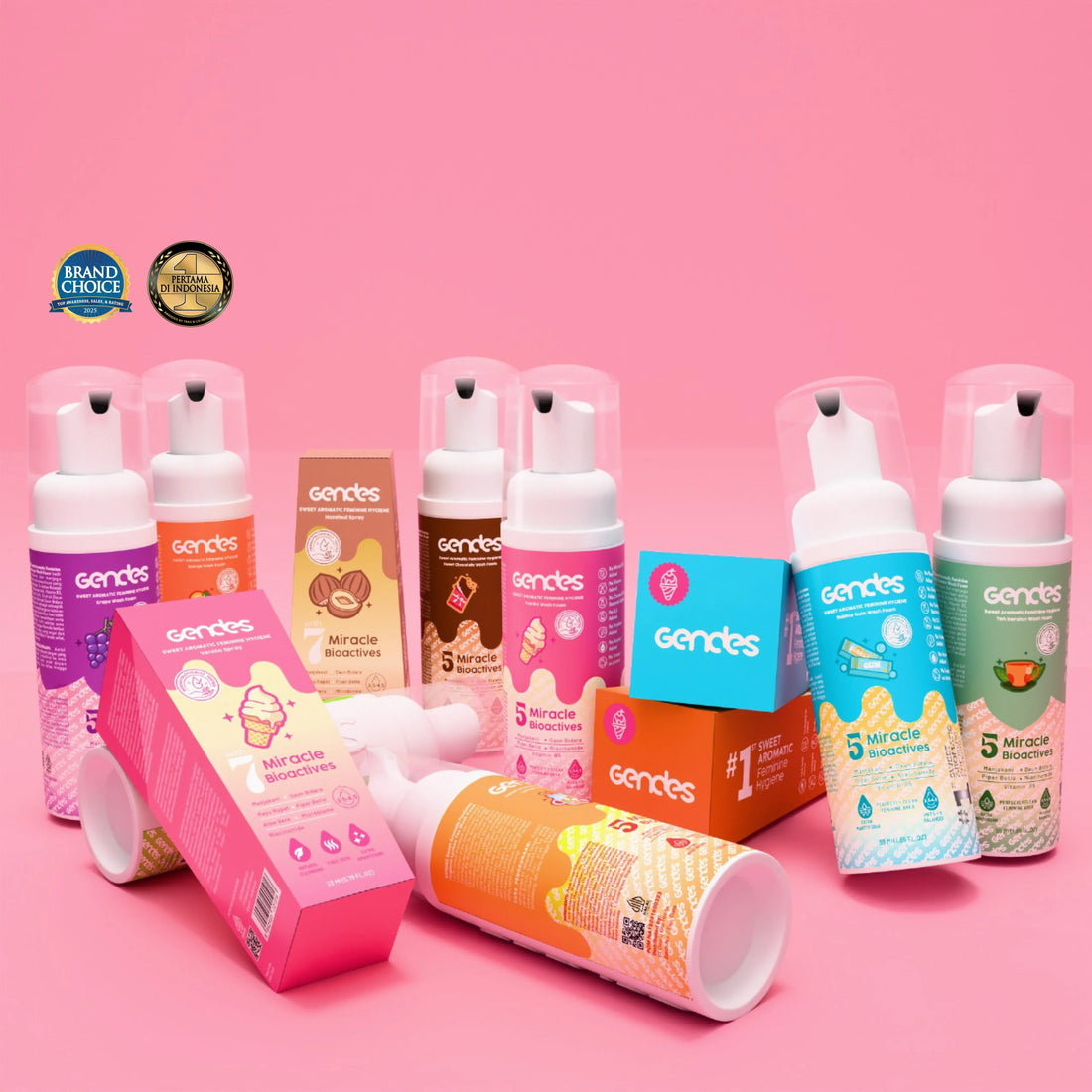 Gendes Mantapkan Posisi Sebagai Produk Kewanitaan Beraroma Manis Pertama di Indonesia Lewat Penghargaan INFOBRAND.ID