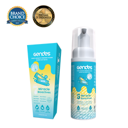 Bundling Gendes Feminine Wash Foam Bubble Gum dan Sweet Feminine Care Spray