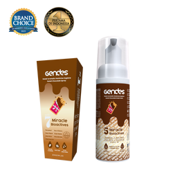 Bundling Gendes Feminine Wash Foam Sweet Chocolate dan Sweet Feminine Care Spray