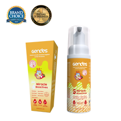 Bundling Gendes Feminine Wash Foam Lychee Tea dan Sweet Feminine Care Spray