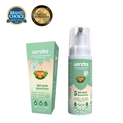 Bundling Gendes Feminine Wash Foam Teh Keraton dan Sweet Feminine Care Spray