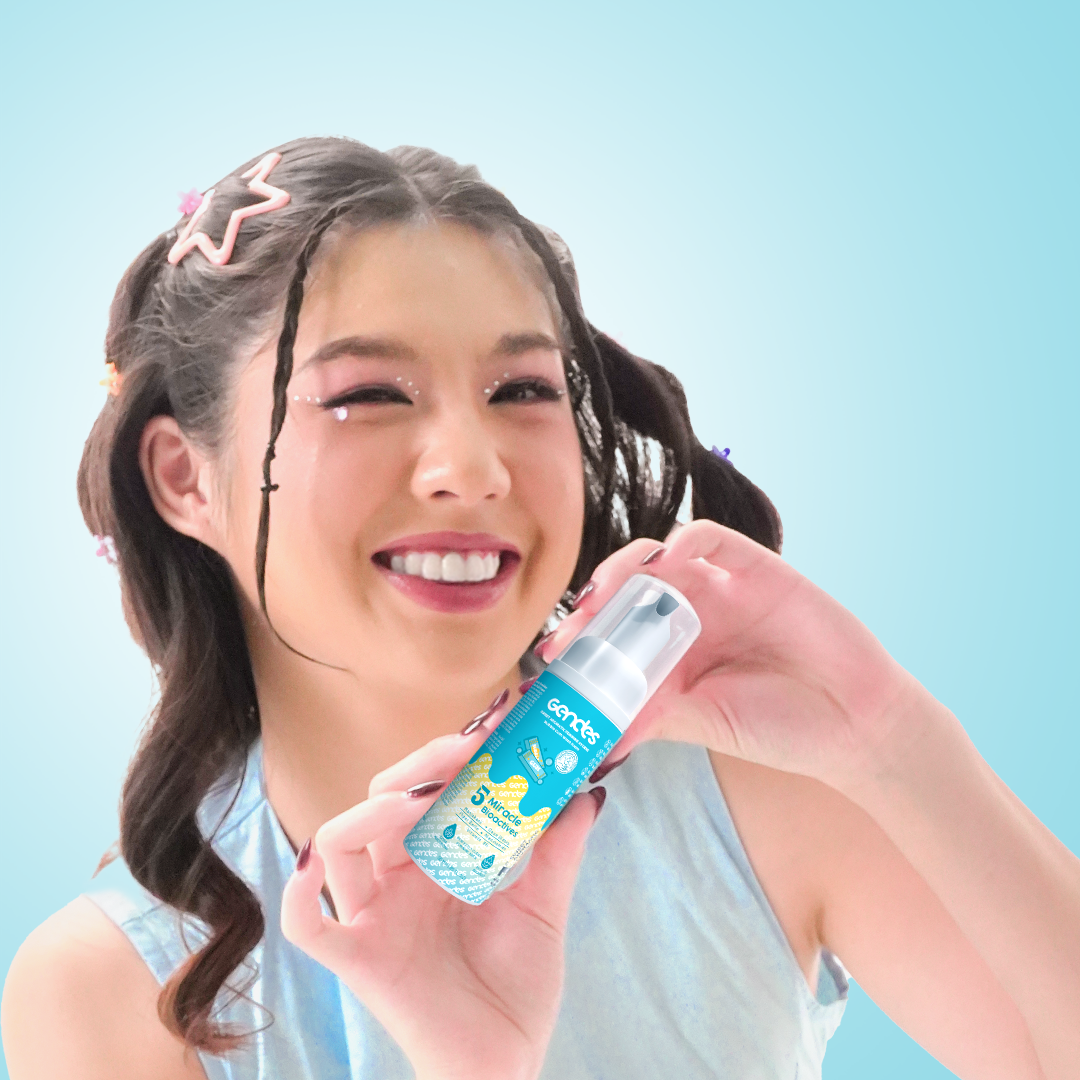 Gendes Sweet Aromatic Feminine Care Wash Foam Bubble Gum 5 Miracle Bioactives Meyeimbangkan Ph 50 ml