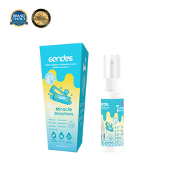 Gendes Feminine Hygiene Care Spray with Bubble Gum 7 Miracle Bioactives Merawat Kewanitaan 23 ml