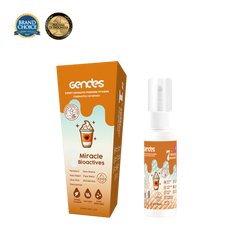 New Launching Gendes Feminine Hygiene Spray With Cappuccino Caramelo 7 Miracle Bioactives 23 ml
