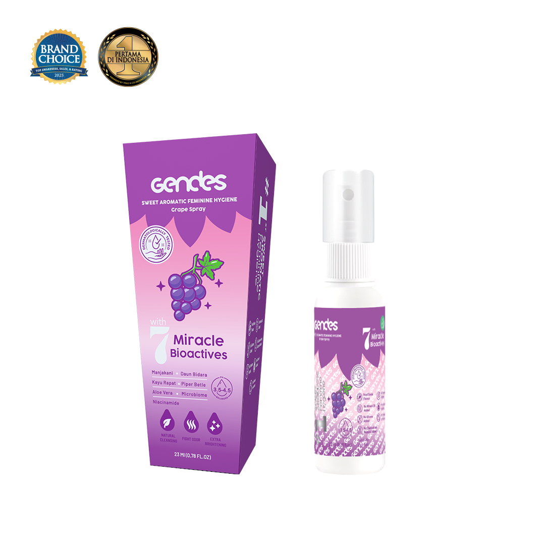 Gendes Sweet Aromatic Feminine Care with Grape 7 Miracle Bioactives 23 ml