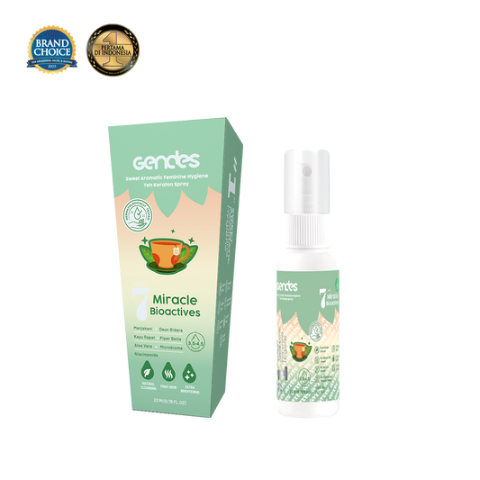 New Launching Gendes Feminine Hygiene with Teh Keraton 7 Miracle Bioactives 23 ml