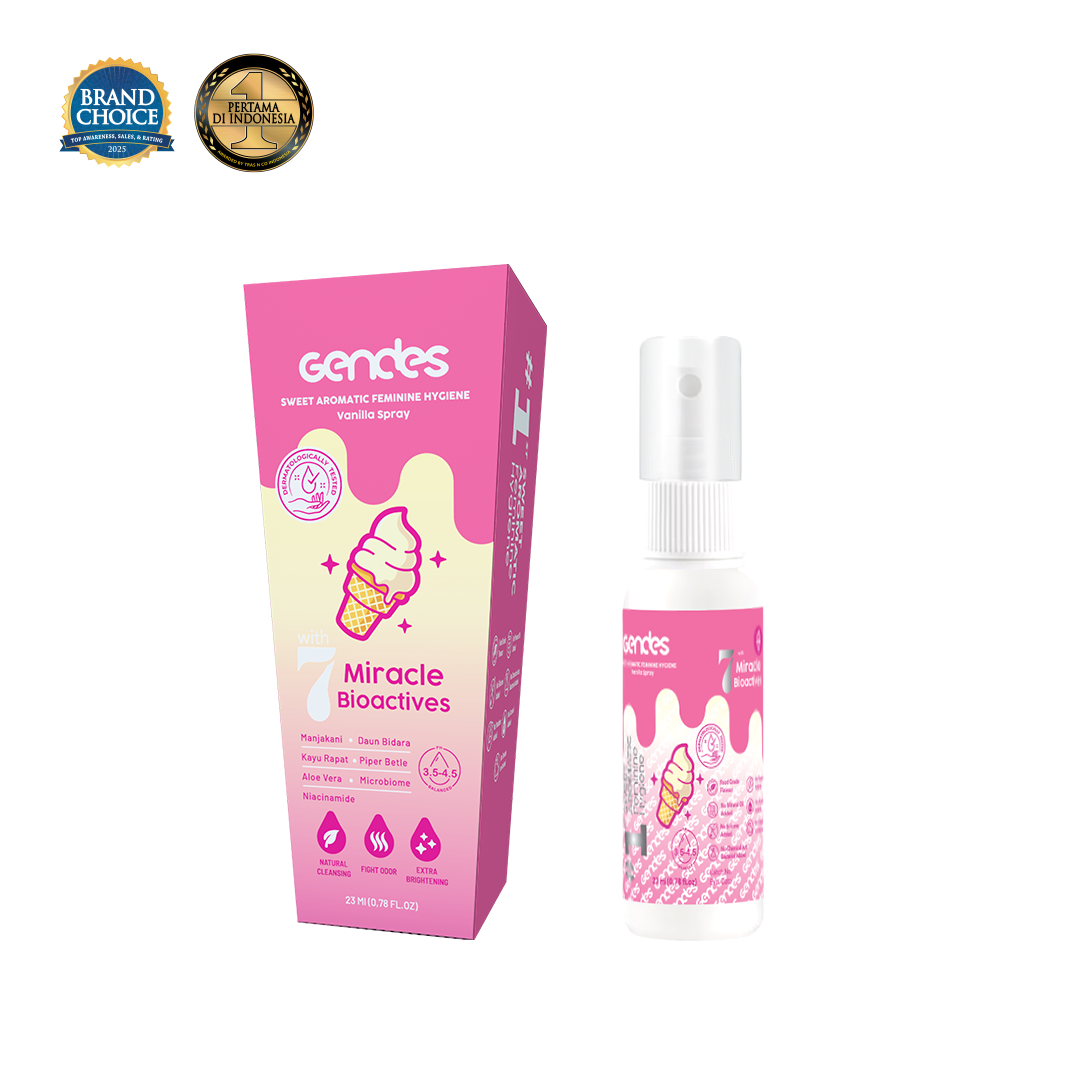 Gendes Sweet Aromatic Feminine Care with Vanilla 7 Miracle Bioactives 23 ml