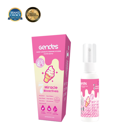 Gendes Sweet Aromatic Feminine Care with Vanilla 7 Miracle Bioactives 23 ml