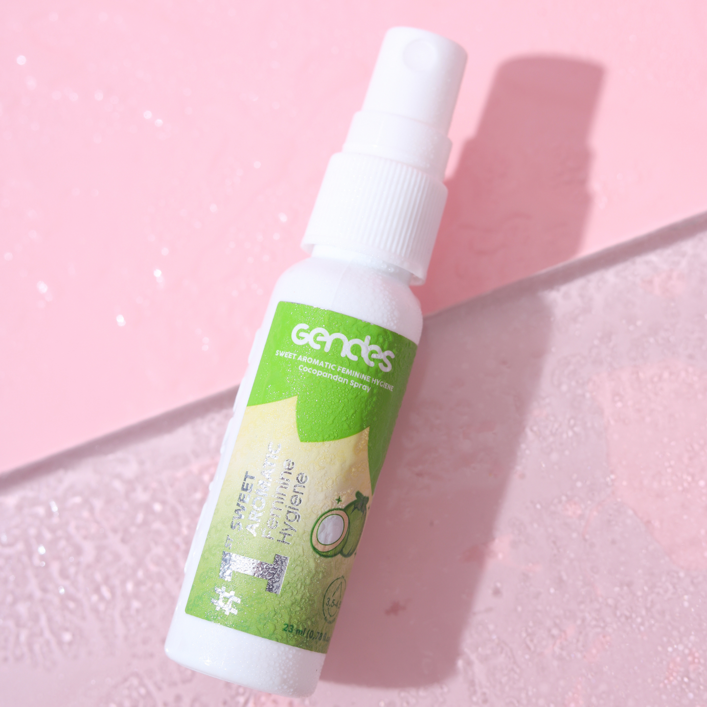 Gendes Sweet Aromatic Feminine Care with Cocopandan 7 Miracle Bioactives 23 ml