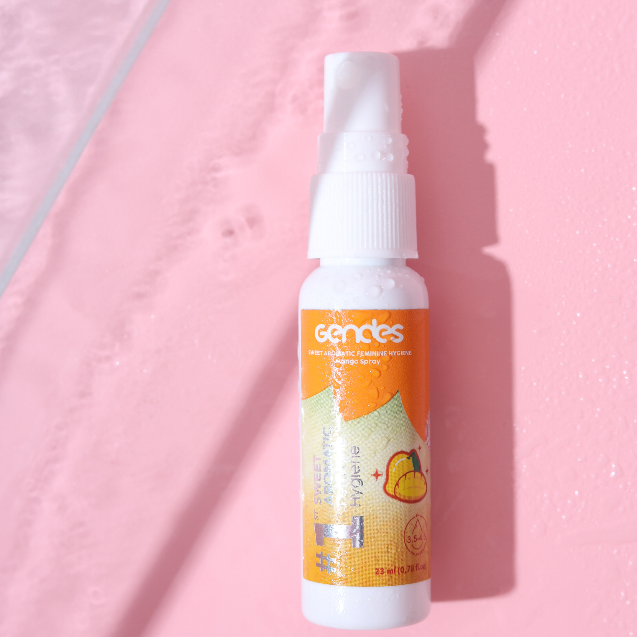 Gendes Sweet Aromatic Feminine Care Spray Mango 7 Miracle Bioactives Merawat Kewanitaan 23 ml