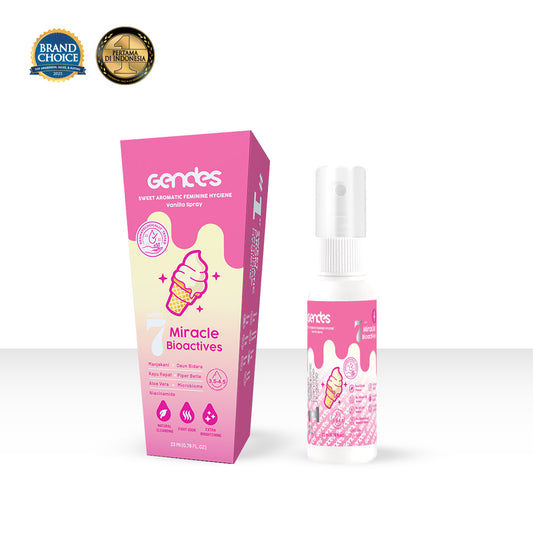 Gendes Sweet Aromatic Feminine Care with Vanilla 7 Miracle Bioactives 23 ml