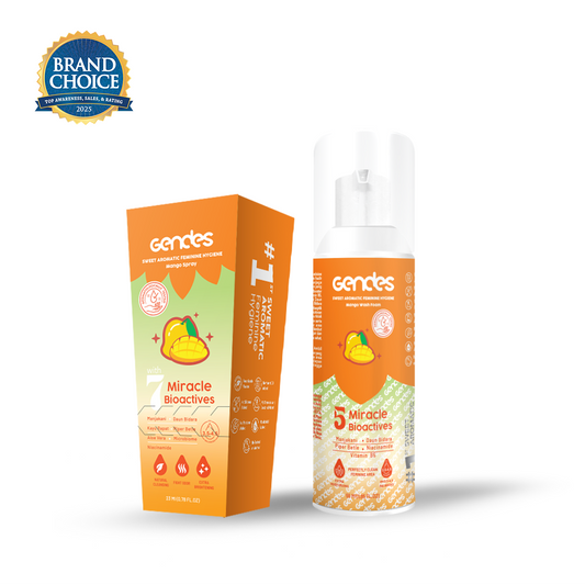 Bundling Gendes Feminine Wash Foam Mango dan Sweet Feminine Care Spray
