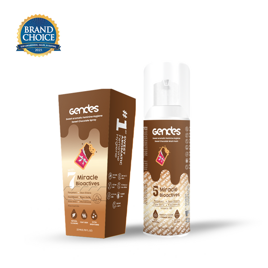 Bundling Gendes Feminine Wash Foam Sweet Chocolate dan Sweet Feminine Care Spray
