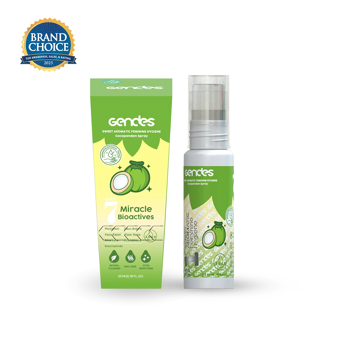 Gendes Sweet Aromatic Feminine Care with Cocopandan 7 Miracle Bioactives 23 ml